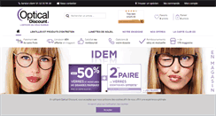 Desktop Screenshot of opticaldiscount.com